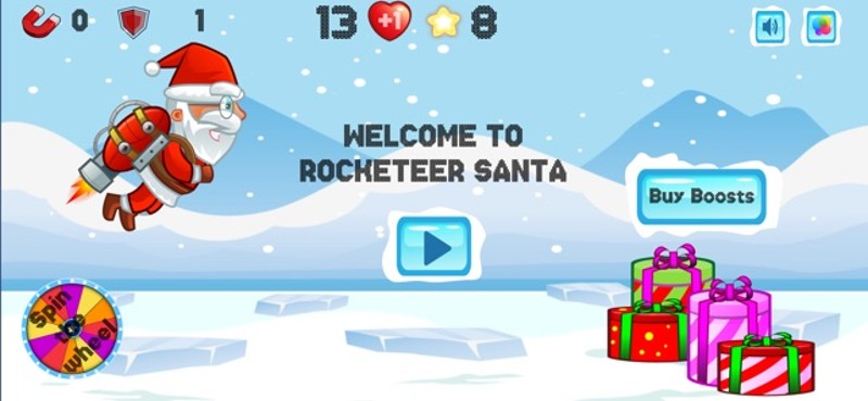 Rocketeer Santa screenshot
