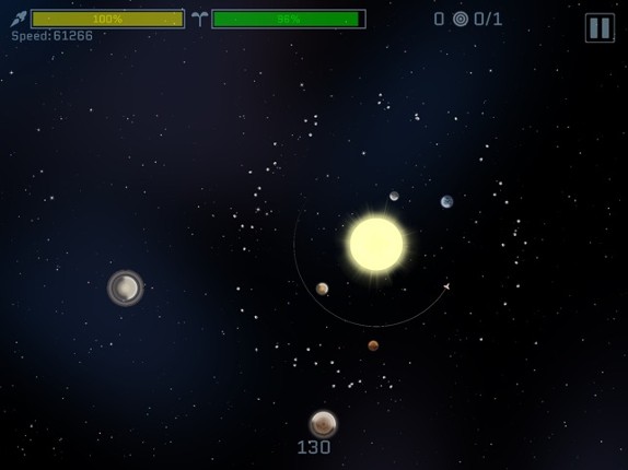 Star Expedition your space ship gravity orbit simulator game screenshot