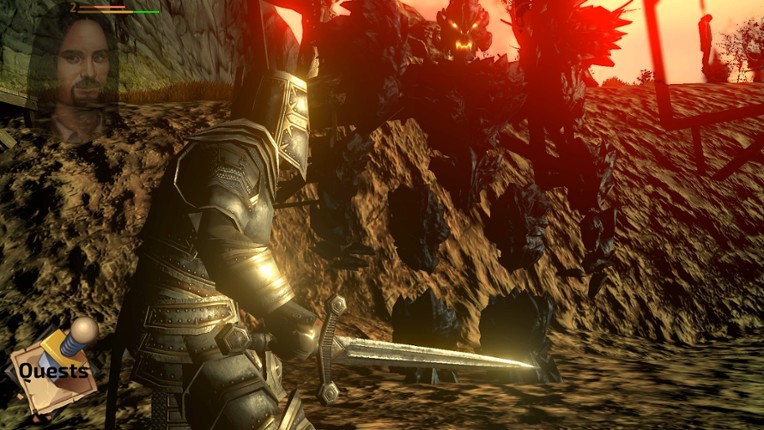 The Monk and the Warrior: The Heart of the King screenshot