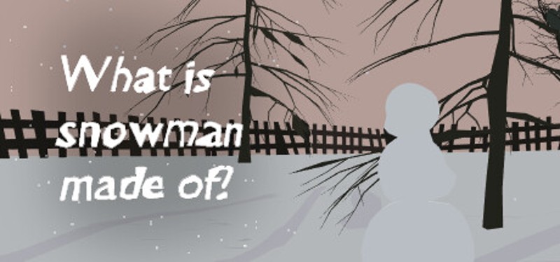 What is snowman made of? Image