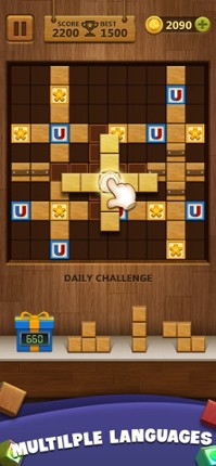 Wood Block Puzzle* screenshot