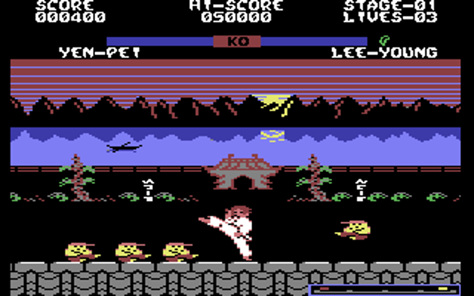 Yie Ar Kung-Fu 2: The Emperor Yie-Gah screenshot