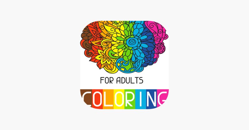 Adults Coloring Book Color Therapy for Anti-Stress Image