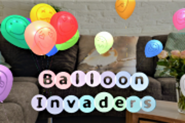 Balloon Invaders AR - Pop Balloons In Your Room Game Cover