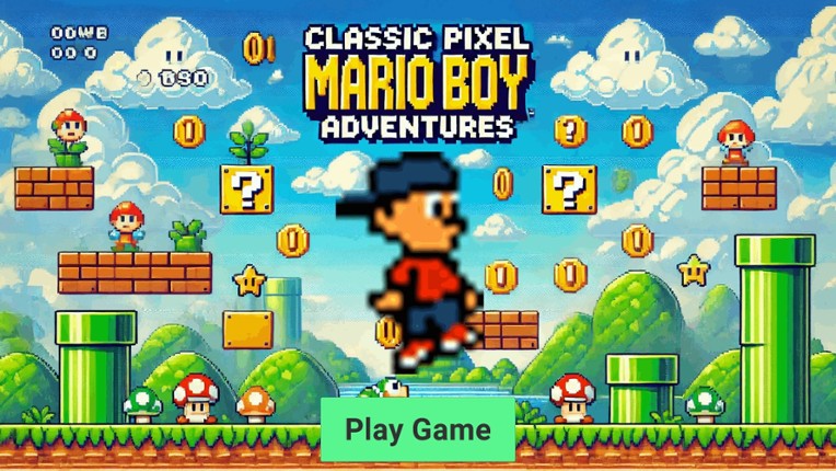 Classic Pixel Marioboy Adventures screenshot