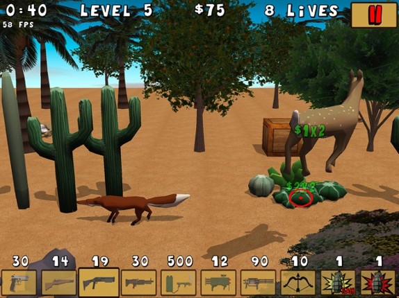 Critter Crush - Hunting Game screenshot