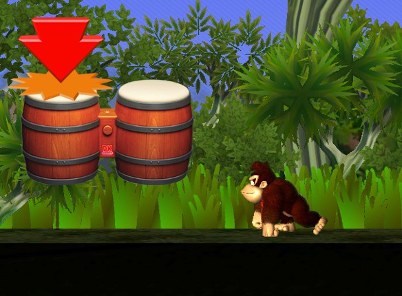 Donkey Kong Jungle Beat screenshot