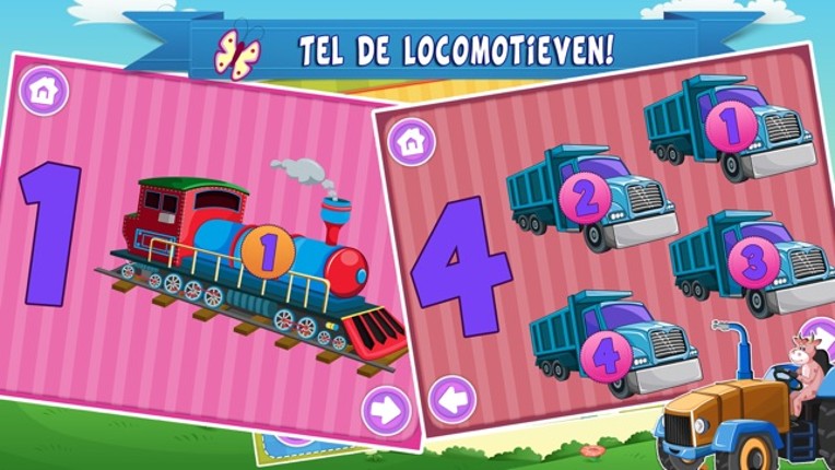 Dutch Trucks World- Learning Counting for Little Kids FREE Image