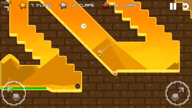 Flappy Golf screenshot