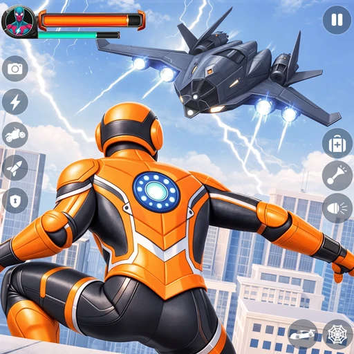 Games like Spider Hero Flying City Rescue