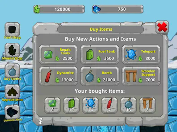 Digger Machine: find minerals screenshot