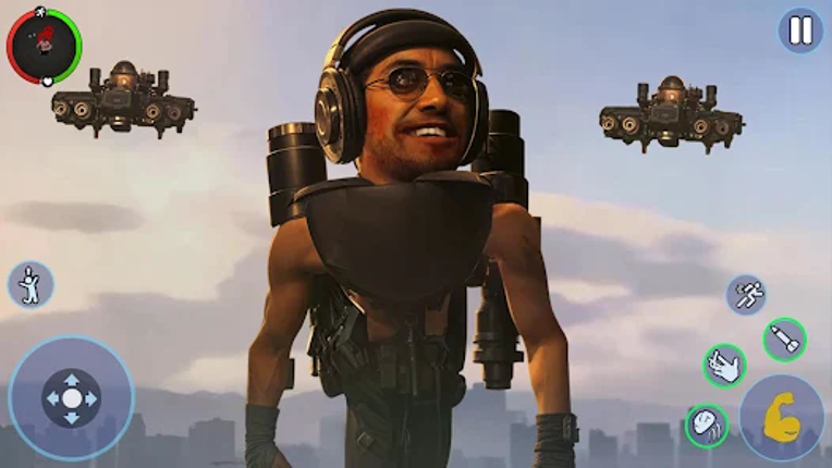 Toilet Monster-Toilet Games 3D screenshot