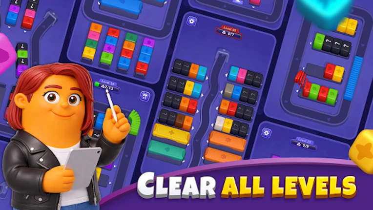 Loop Master: Color Jam Sort screenshot