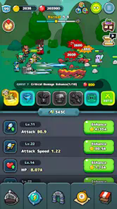 Idle Rumble Heroes screenshot