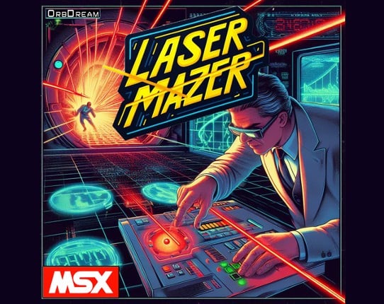 Laser Mazer for MSX Game Cover