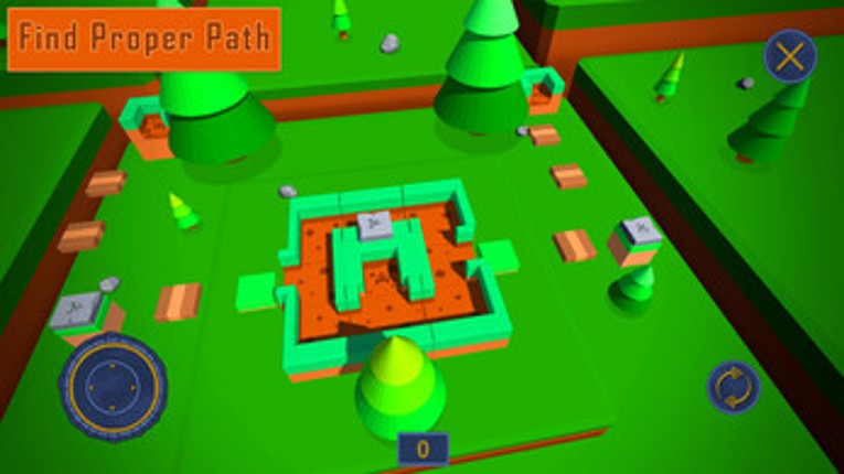 Slide Block Puzzle 3D Image