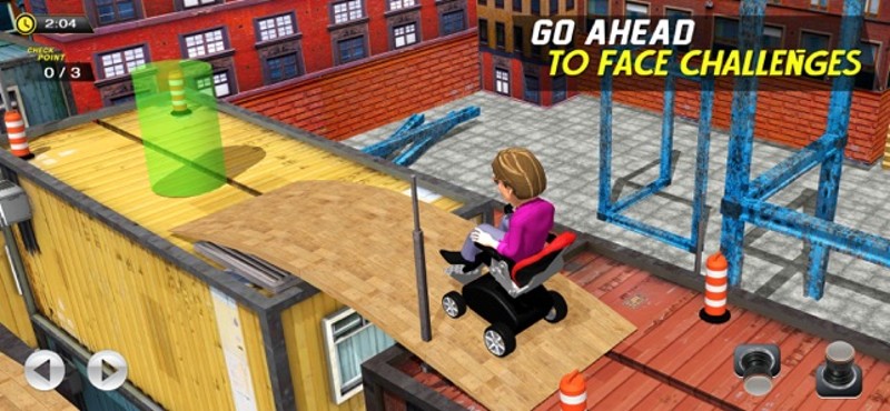 Granny Wheelie Driving Game screenshot