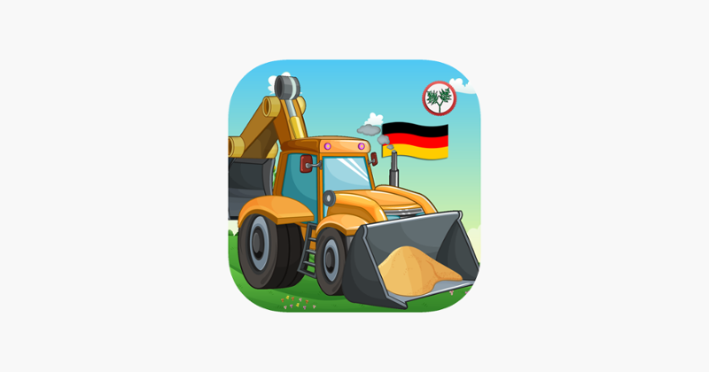 Learn German for Kids- First Words Trucks World Image