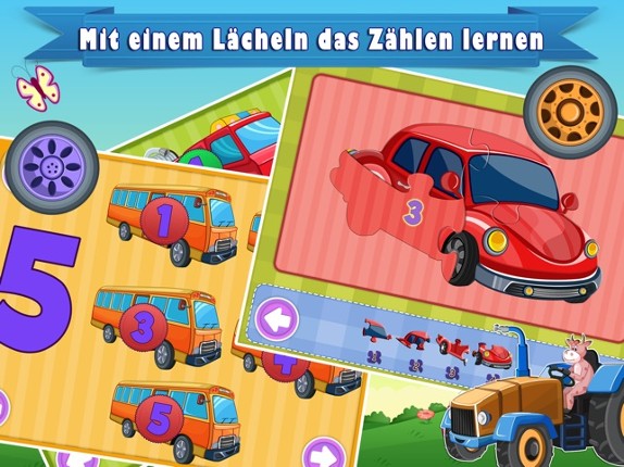 Learn German for Kids- First Words Trucks World screenshot