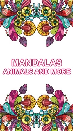 Mandala Coloring calm art therapy book for adults screenshot