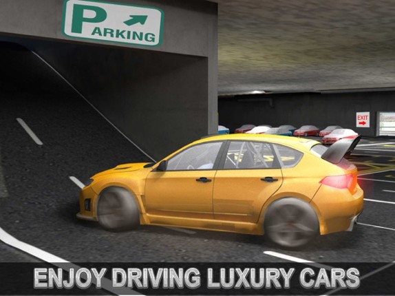 Multi-Level Snow Car Parking Mania 3D Simulator Image