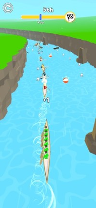 Paddling Race screenshot