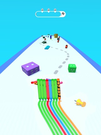 Pencil Runner 3D -Perfect Rush screenshot