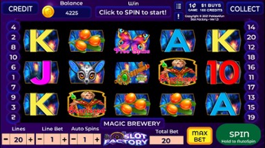 Slot Factory Create and Play - Magic Brewery Image