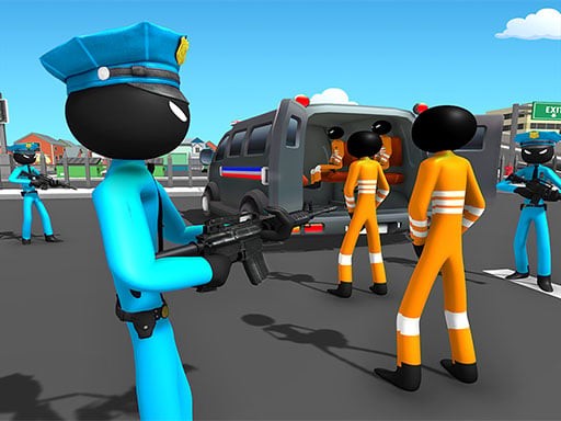 Games like US Police Stickman Criminal Plane Transporter Game