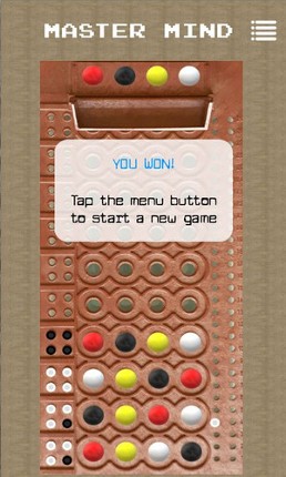 Vintage Master Mind screenshot