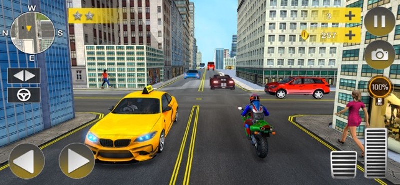 City Car Taxi Simulator Game screenshot