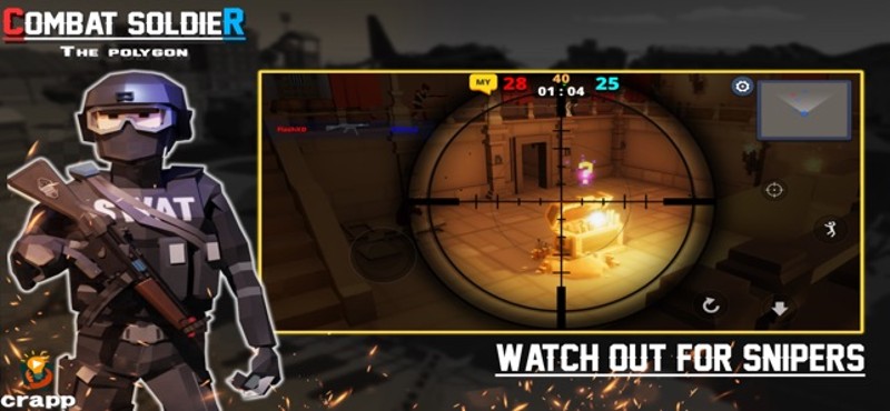 Combat Soldier - The Polygon screenshot