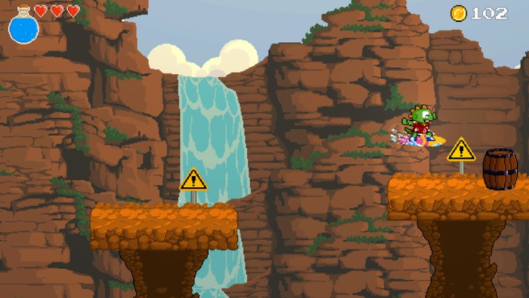 Dinopunk: the Cacops adventure screenshot