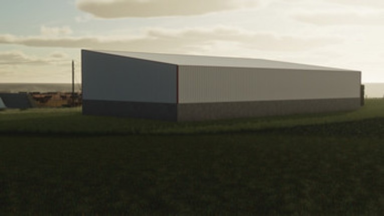 FS22 Five Bay Commodity Shed screenshot