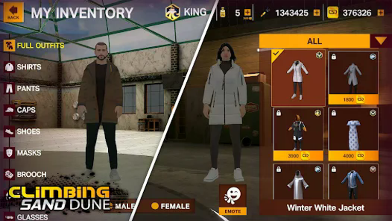 Climbing Sand Dune OFFROAD screenshot