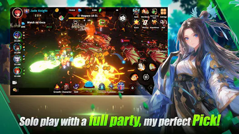 Pixel Heroic Legend-Idle Party screenshot