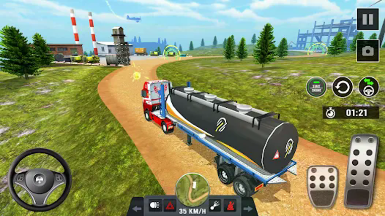 Oil Truck Games: Driving Games screenshot
