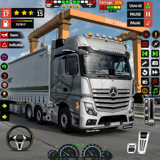 Games like Truck Simulator Cargo Truck 3D