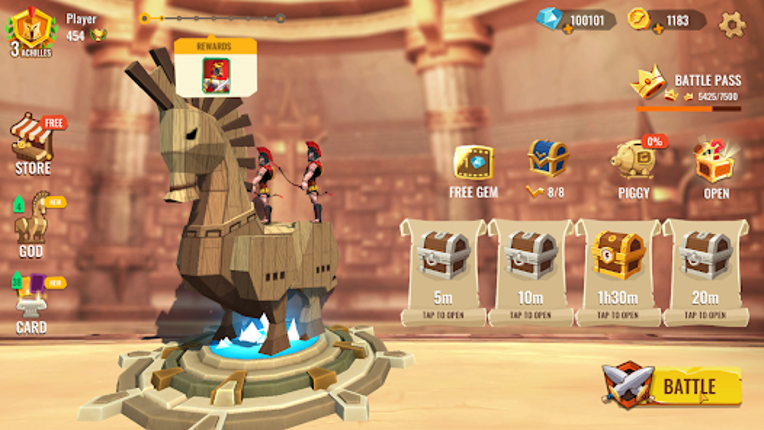 Trojan War 2: Castle Clash screenshot