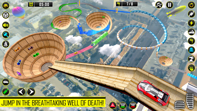 Well of Death Car Stunt Games screenshot