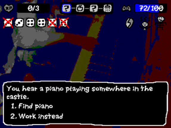 Castle Game Jam Text Adventure screenshot