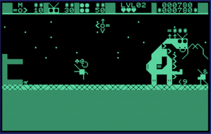 Caveman (VIC 20) screenshot