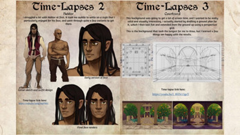 Pale Spectrum - Art Book screenshot