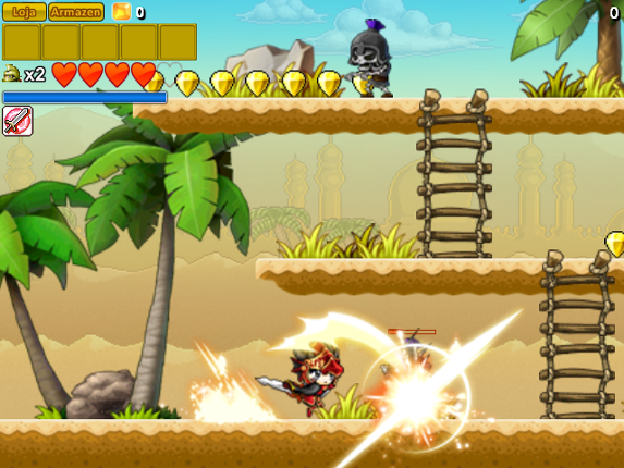 Guerreiro aventureiro screenshot