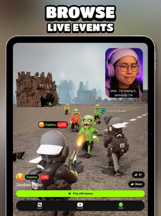 HypeHype: Play LIVE Games Image