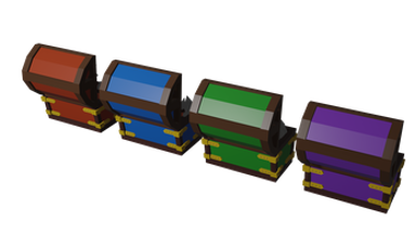 Low Poly Series – Chest Mimic Image