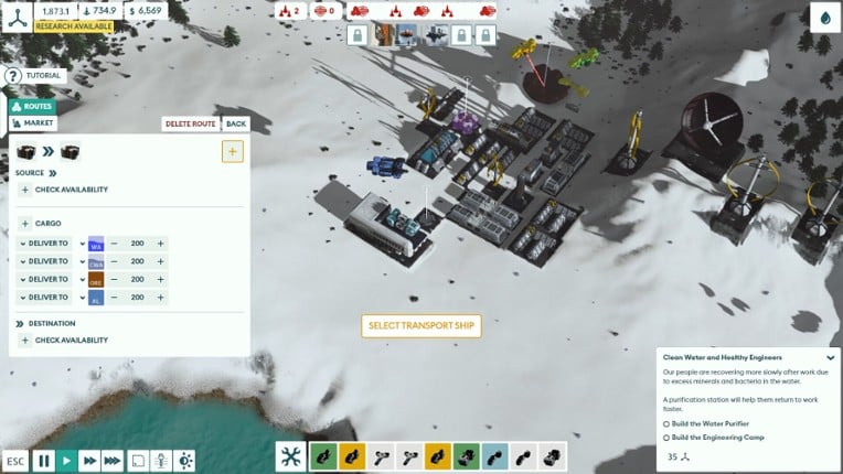 Oasis Mission: Colony Sim screenshot