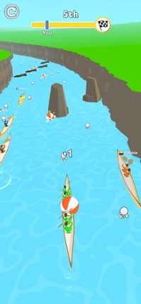 Paddling Race screenshot