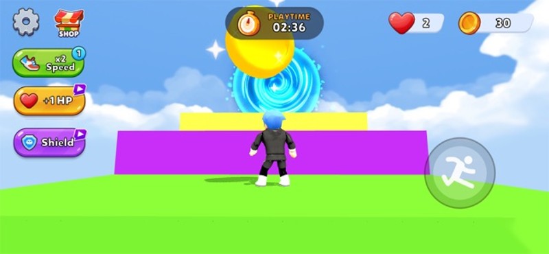 Rich Robi Lava Game screenshot