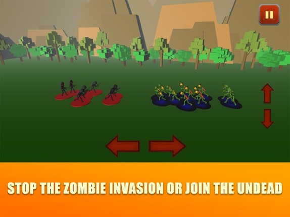 Sticky Man Zombie Fight Arena screenshot